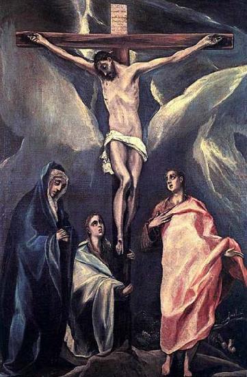  Christ on the Cross with the Two Maries and St John